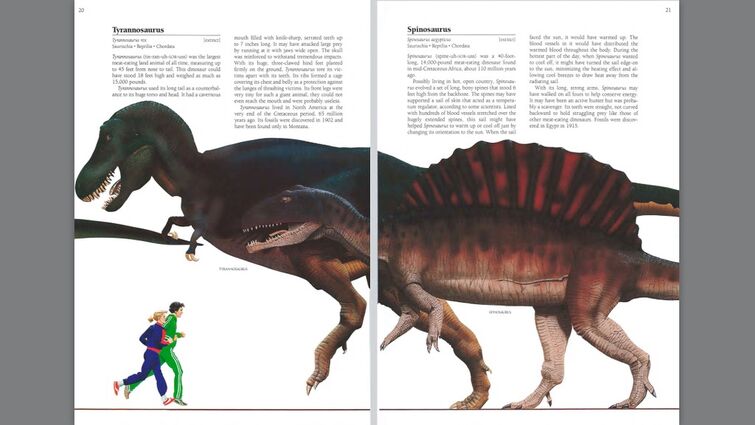 who is bigger t rex or spinosaurus
