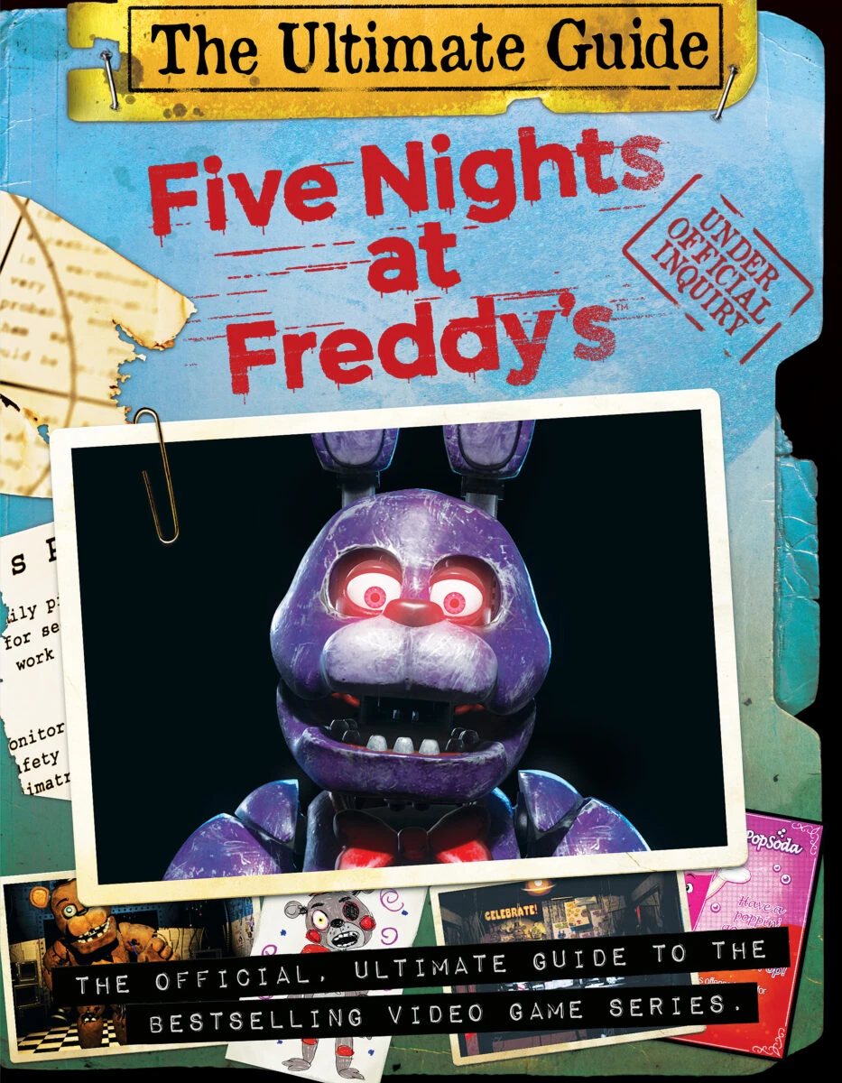 ¡Se ha revelado la portada de FNaF The Freddy Files: The Ultimate Guide