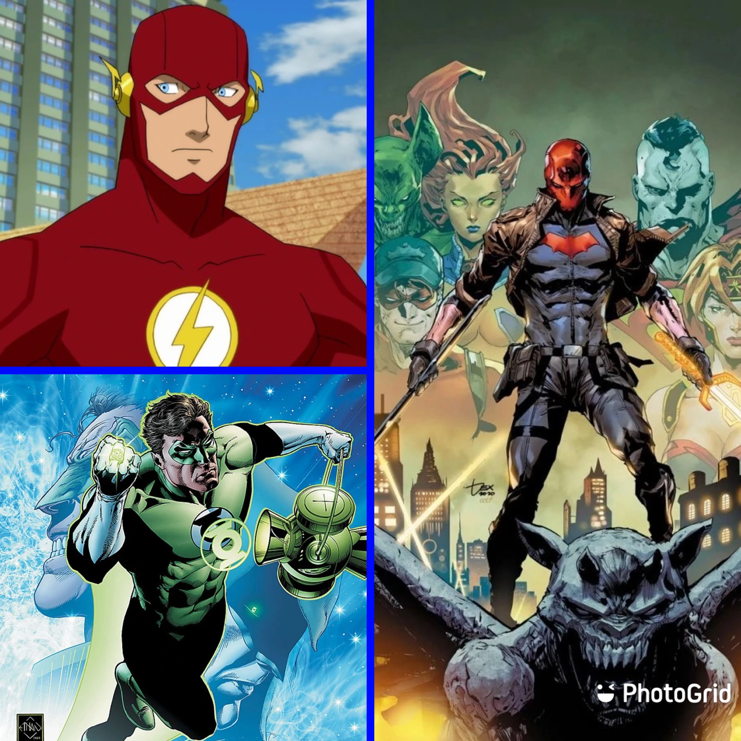 Why are Barry Allen, Jason, Todd, and Hal Jordan not included in the