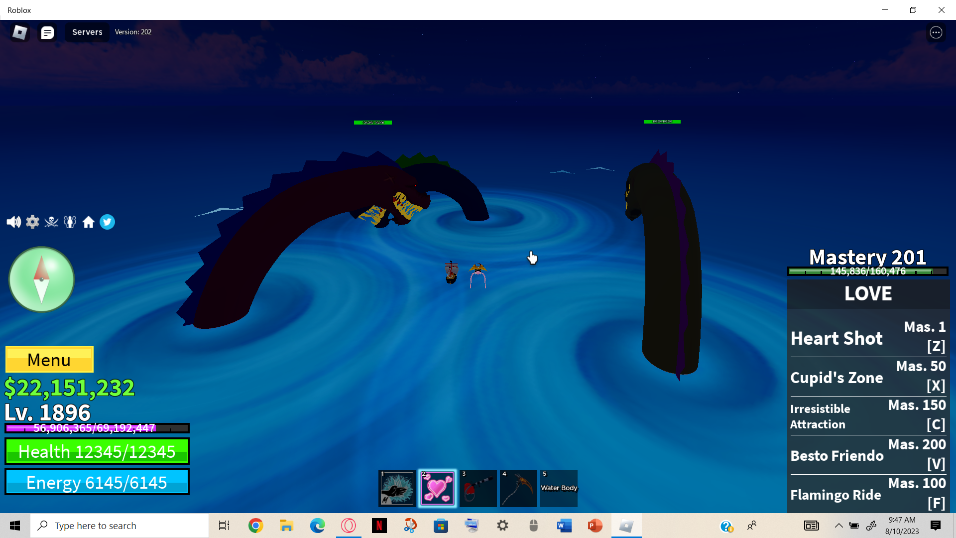 first how are there 3 sea beasts and what is rumbling waters : r/bloxfruits