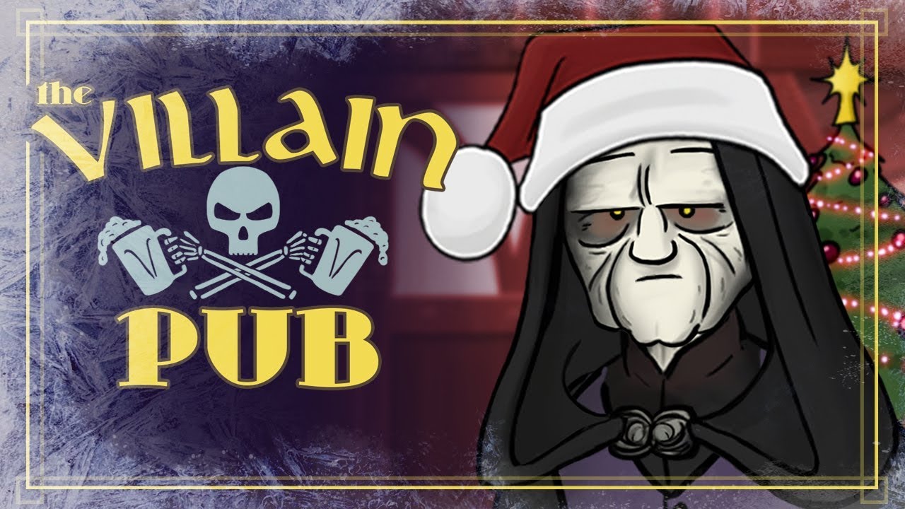 Злодейский паб. Палпатин злодейский паб. Villain pub. Christmas Villains.