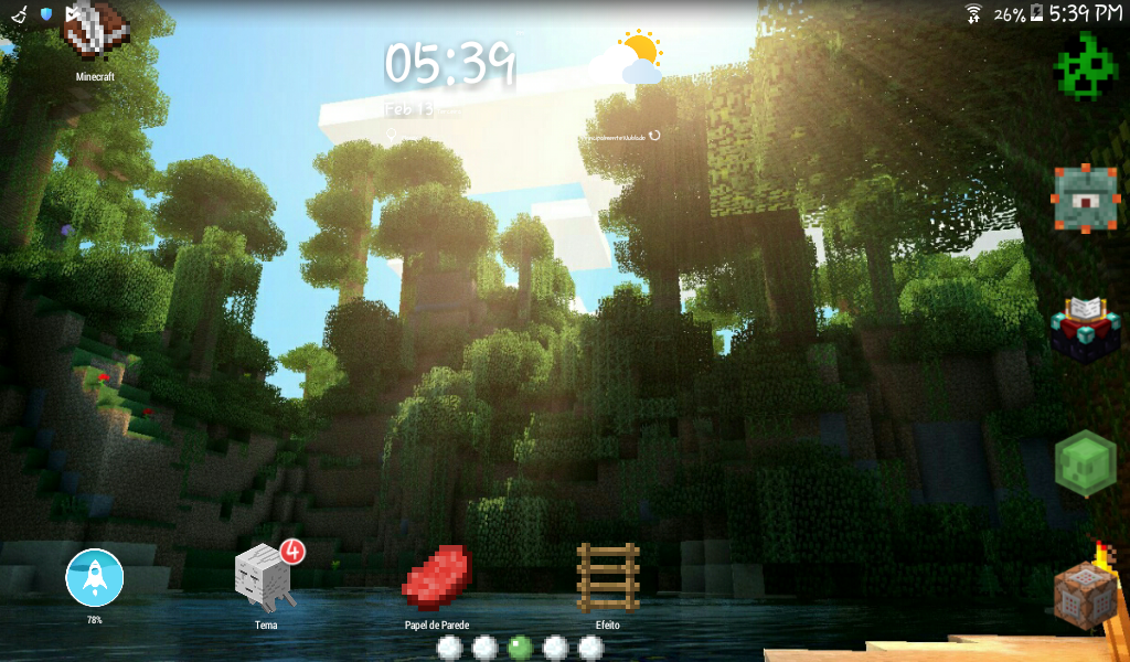 Sou Muito Viciado Em Minecraft Olha O Que Eu Fiz Com O Meu Tablet