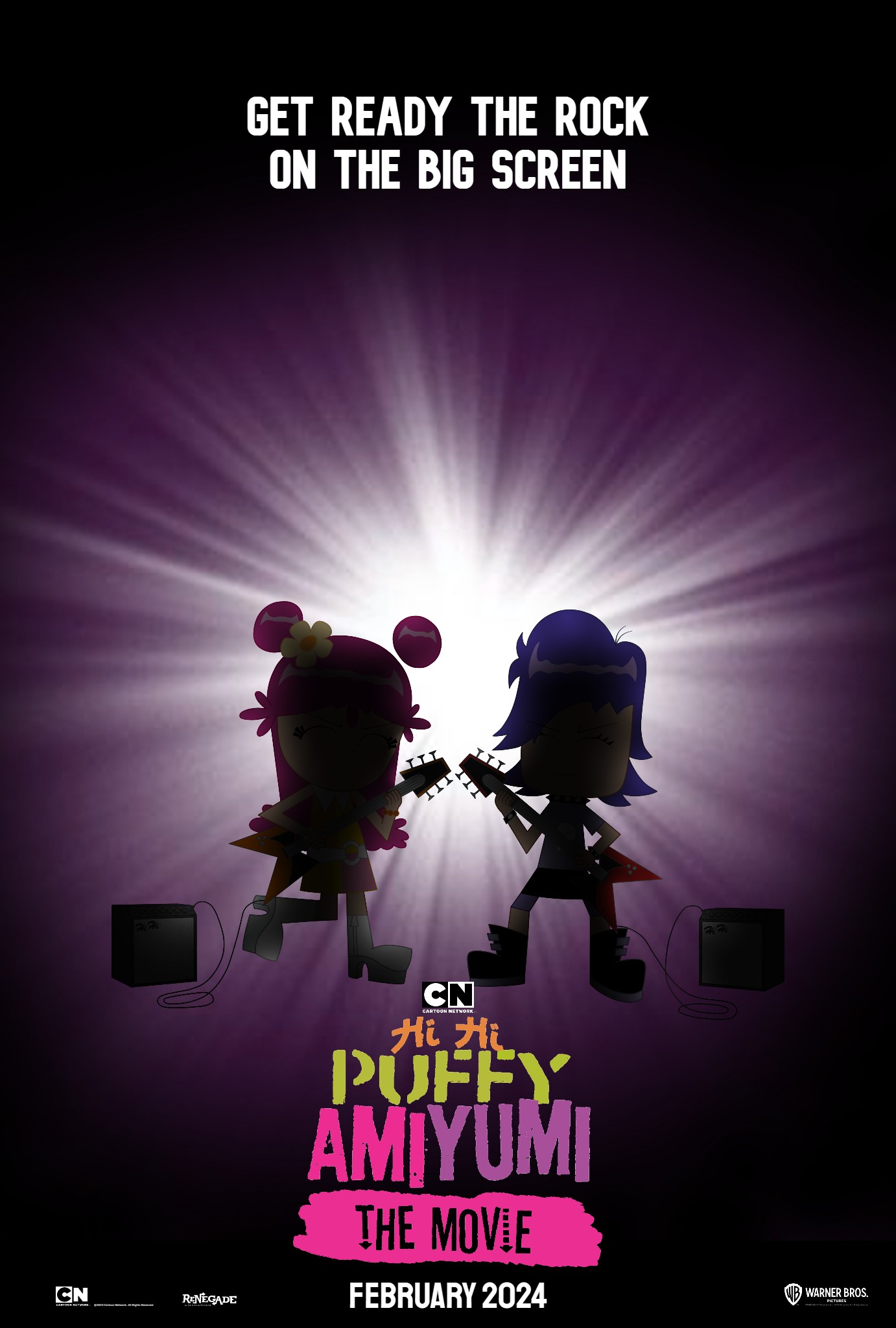 Hi Hi Puffy AmiYumi The Movie 2024 Poster : r/WarnerBros