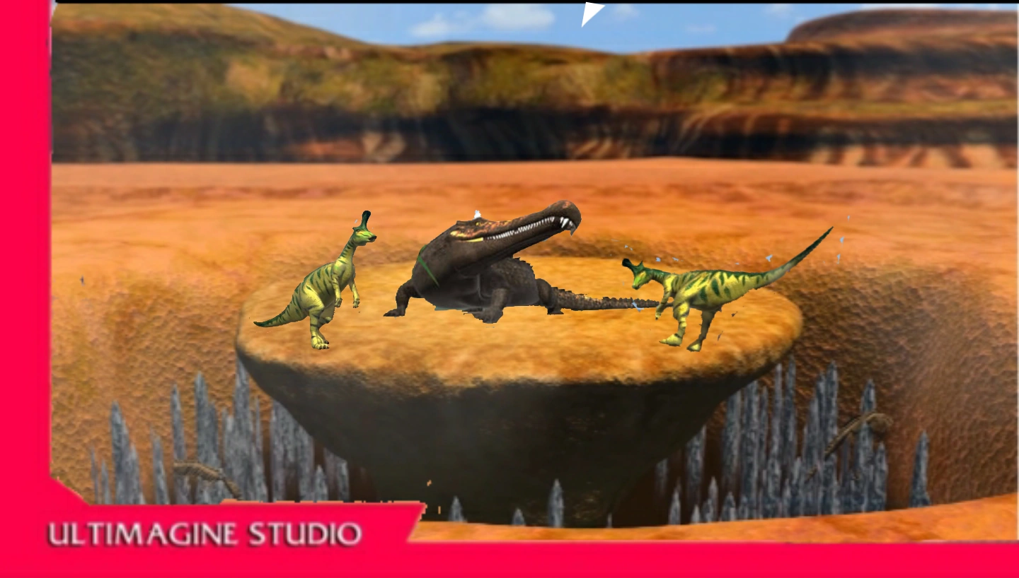 Giant Sarchosuchus VS Lambeosaurus Fandom