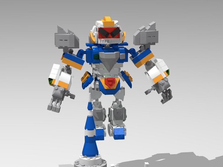 Lego Studio 2 0 Mecha Paladin Surge Almost Done Will Be Doing Blast Effect Fandom - lego brawl stars tick