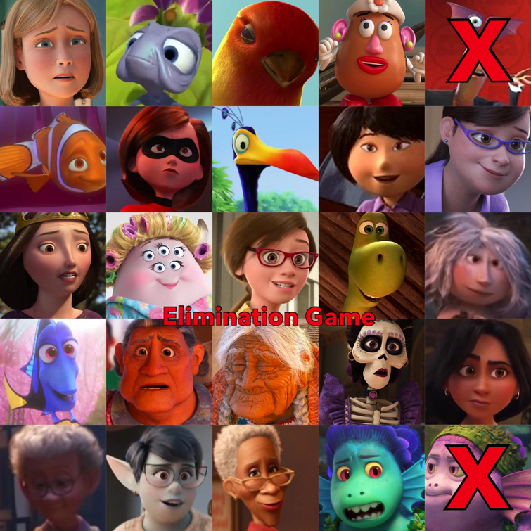 Pixar Moms Elimination Game Fandom