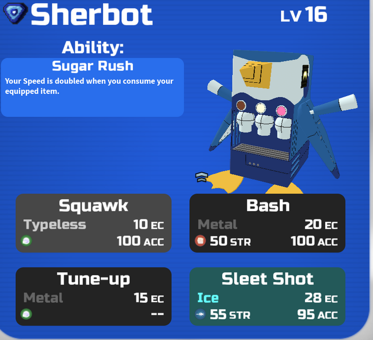 Sherbot, Loomian Legacy Wiki