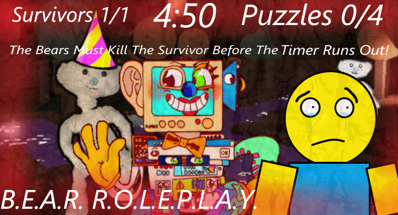 Just Some Thumbnails For My Upcoming Bear Roleplay Sorry If Its Bad I Made It In Paint 3d Fandom - how to make a roblox thumbnail with paint.net
