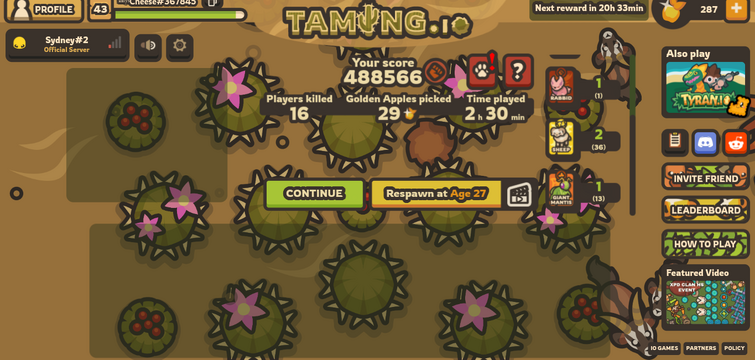 Discuss Everything About Taming.io Wiki
