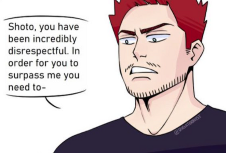 MHA ft the Todoroki Family and Friends in "We Hate You Dad" Fandom