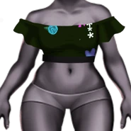 Dandeleon Top 19 core crystals Wardrobe