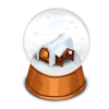 Snowglobe house