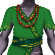 Forest Leafsung Embroidered Shirt 75 tokens Wardrobe