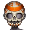 Decorated Oniine Skull 1