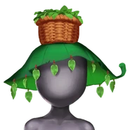 Forest Leaf Hat 50 tokens Wardrobe