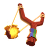 Flower Slingshot Attack: 17 Defense: 0 Luck: 8