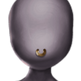 Golden-nose-piercing