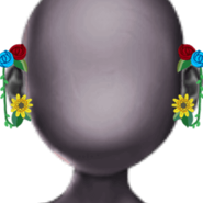 Dandeleon Earrings 7 core crystals Wardrobe