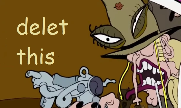 Anybody Have The Image Of Hol Horse Saying Delete This Fandom