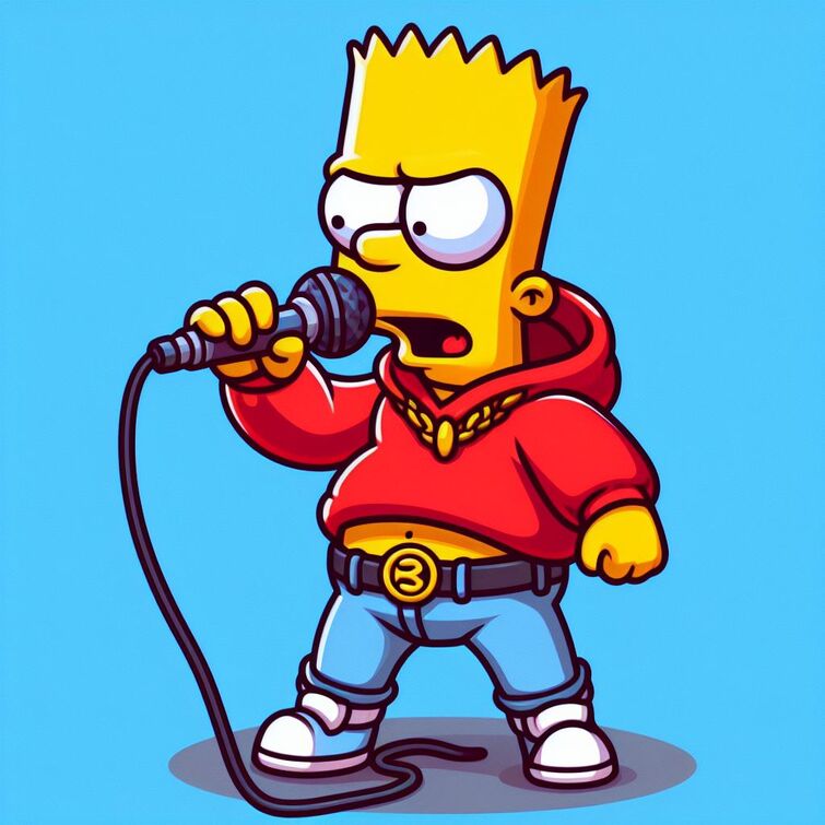 Bart simpson wearing a hoodie hot sale