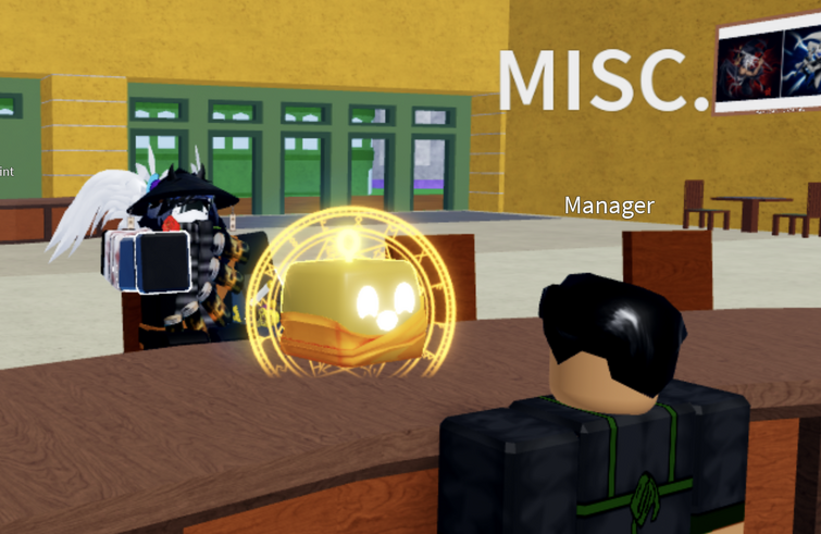 Blox Fruits manager going from It's still too early for you to be here  but then a few minutes later he says Meh, he left not too long ago  Someone explain. 