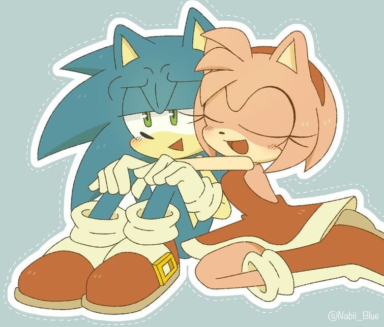 Sonamy comic and her bro is there 2 ^^ - Ana the hedgehog photo