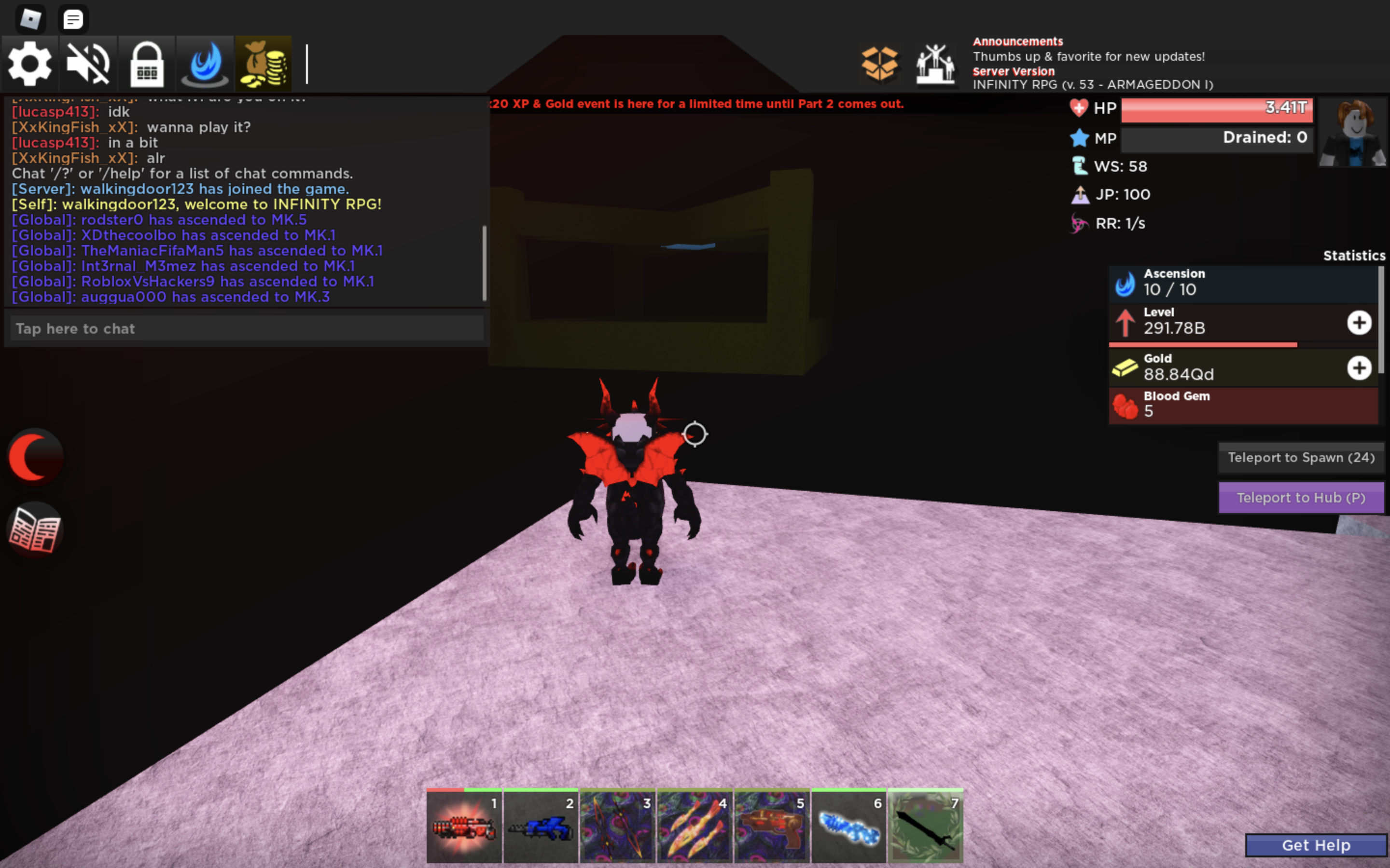 Infinity Rpg Roblox