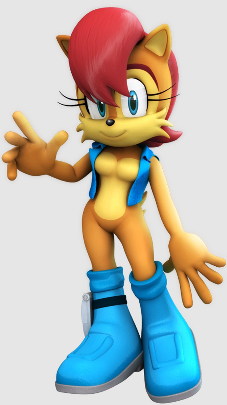 A fan can dream. (Sonic Frontiers Sally mod.) : r/SallyAcorn