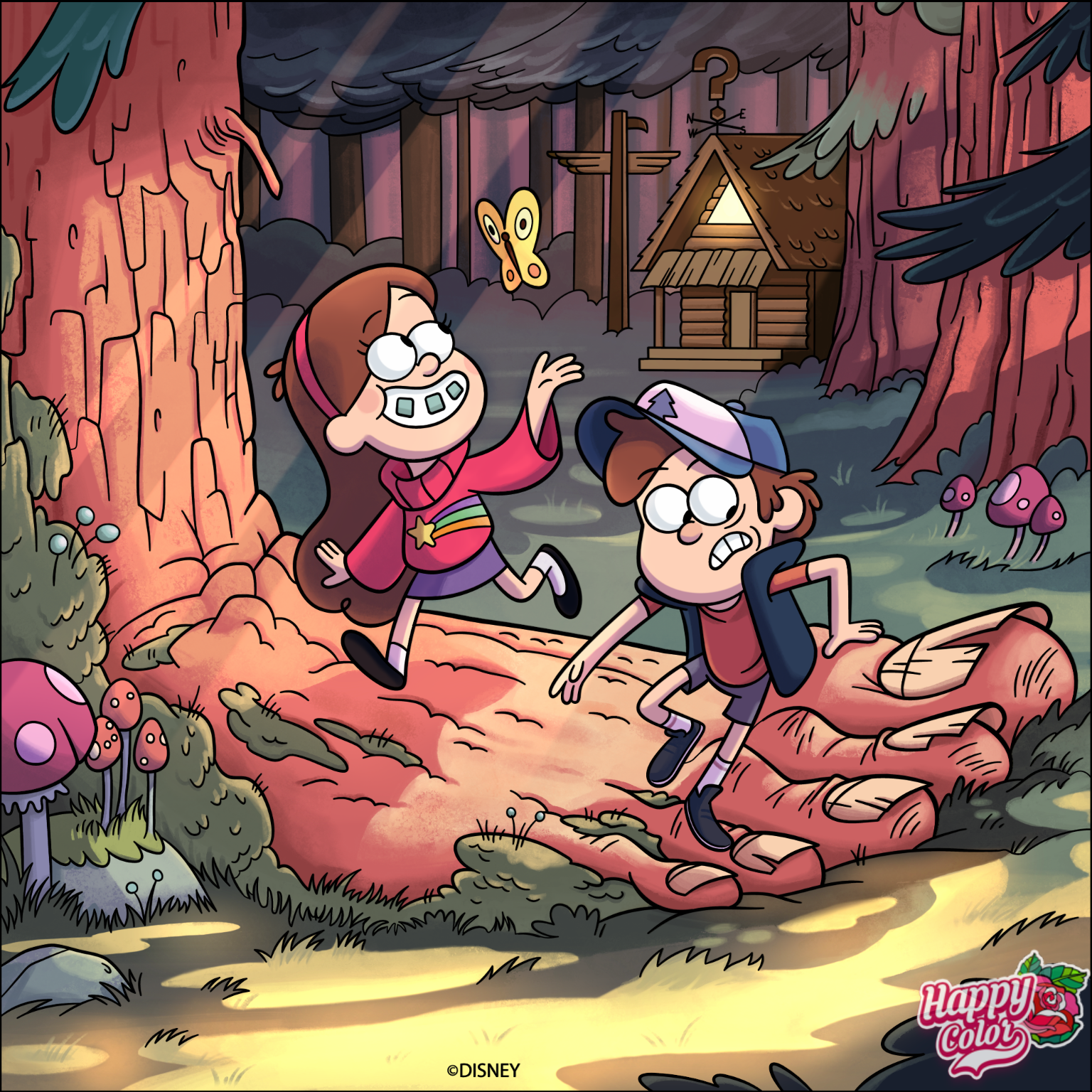 Gravity falls на андроид. Гравити Фолз. Играть эти Фолз. Фото гнома из начала заставки Гравити Фолз.