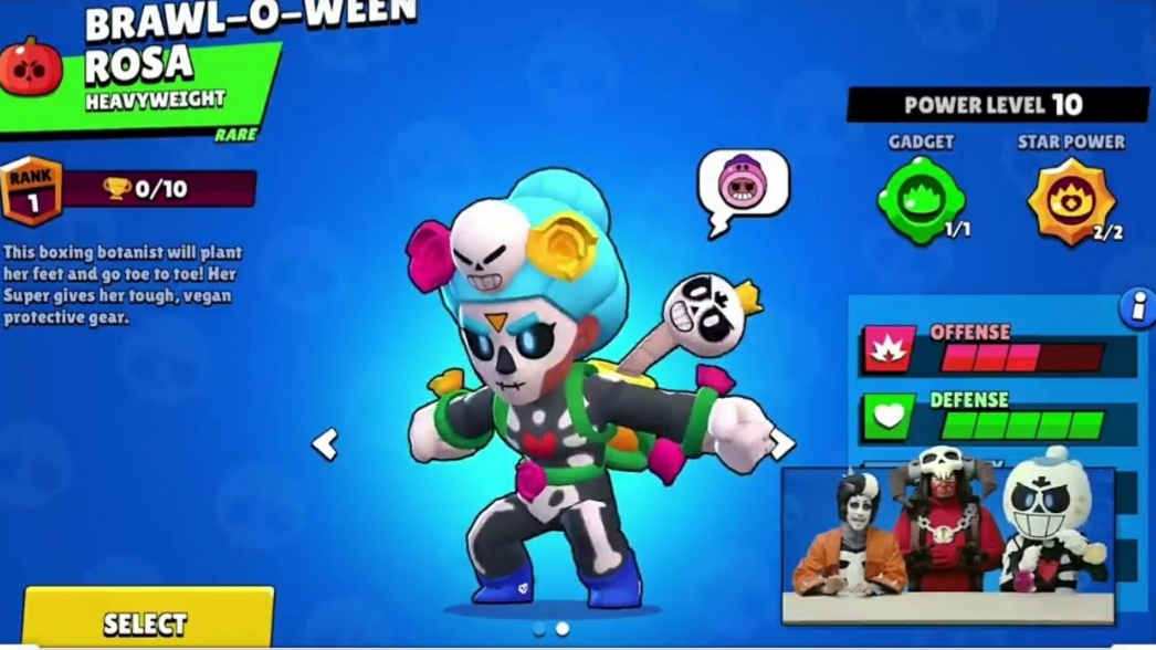 Rosa Got A Skin Fandom - video brawl star rosa