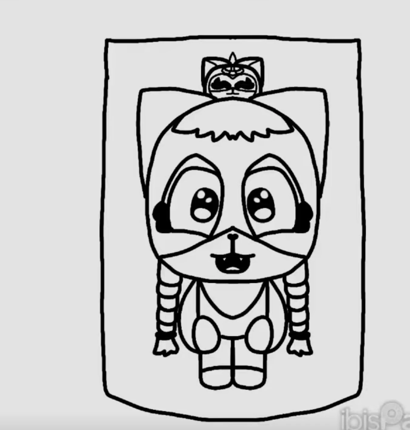 Raven and Boo Fanart (with no color) | Fandom