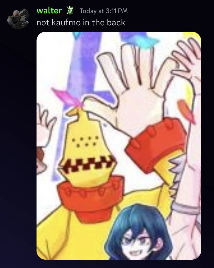 WALT SAID THE GLUE GUY FROM MHA LOOKS LIKE KAUFMO AND NOW I CANT UNSEE IT Fandom