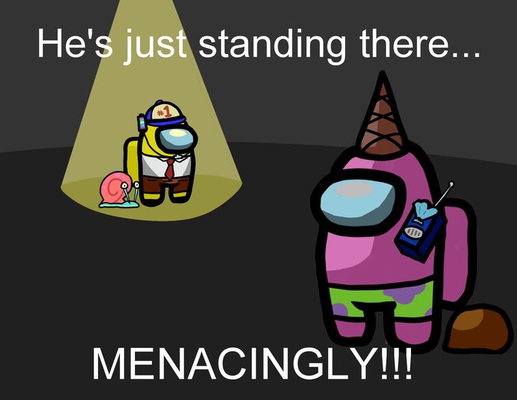 Menacingly Meaning 