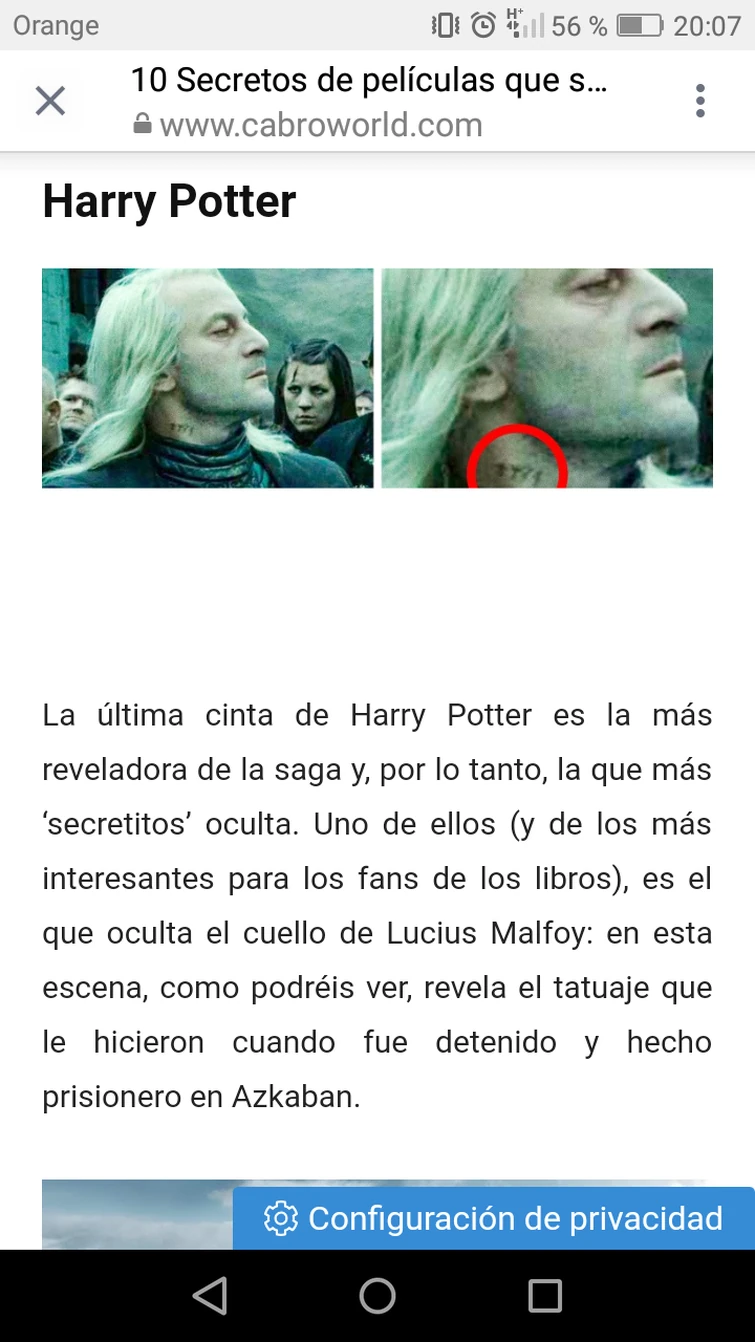 Malfoy ¿Azkaban? Fandom