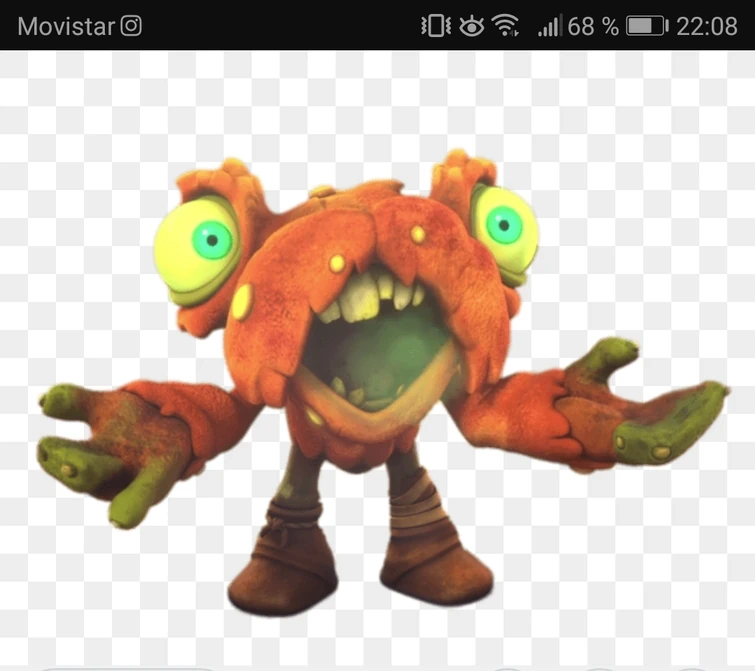 A qué elemento pertenece bad breath de Skylanders academy?