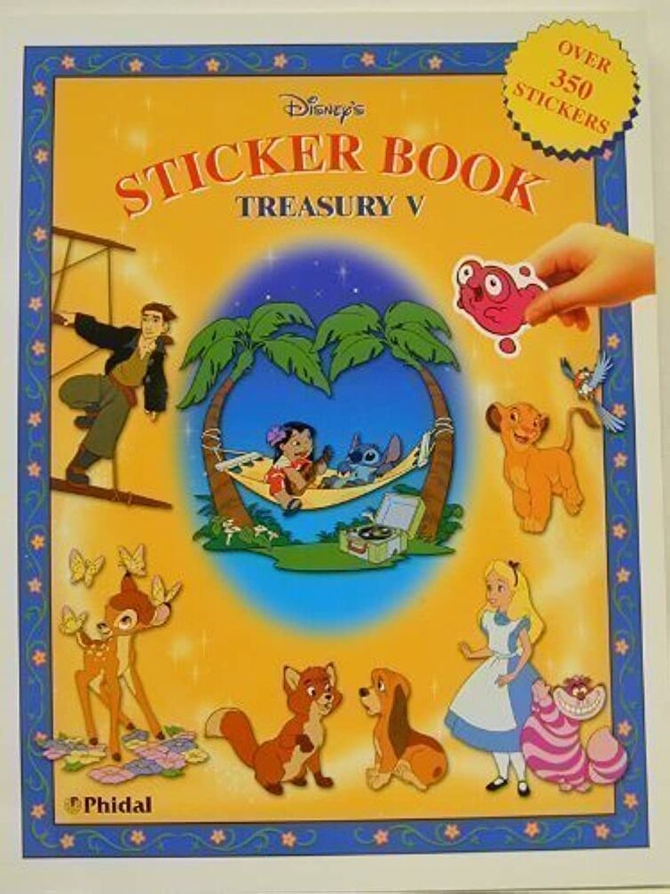 What about a list of Disney Sticker Book Treasury, like these? | Fandom