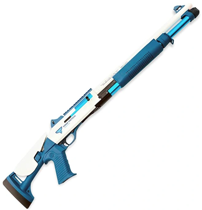 Tovol Zerky Soft Foam Blaster Toy Dart Gun Spring Air Pump Shotgun