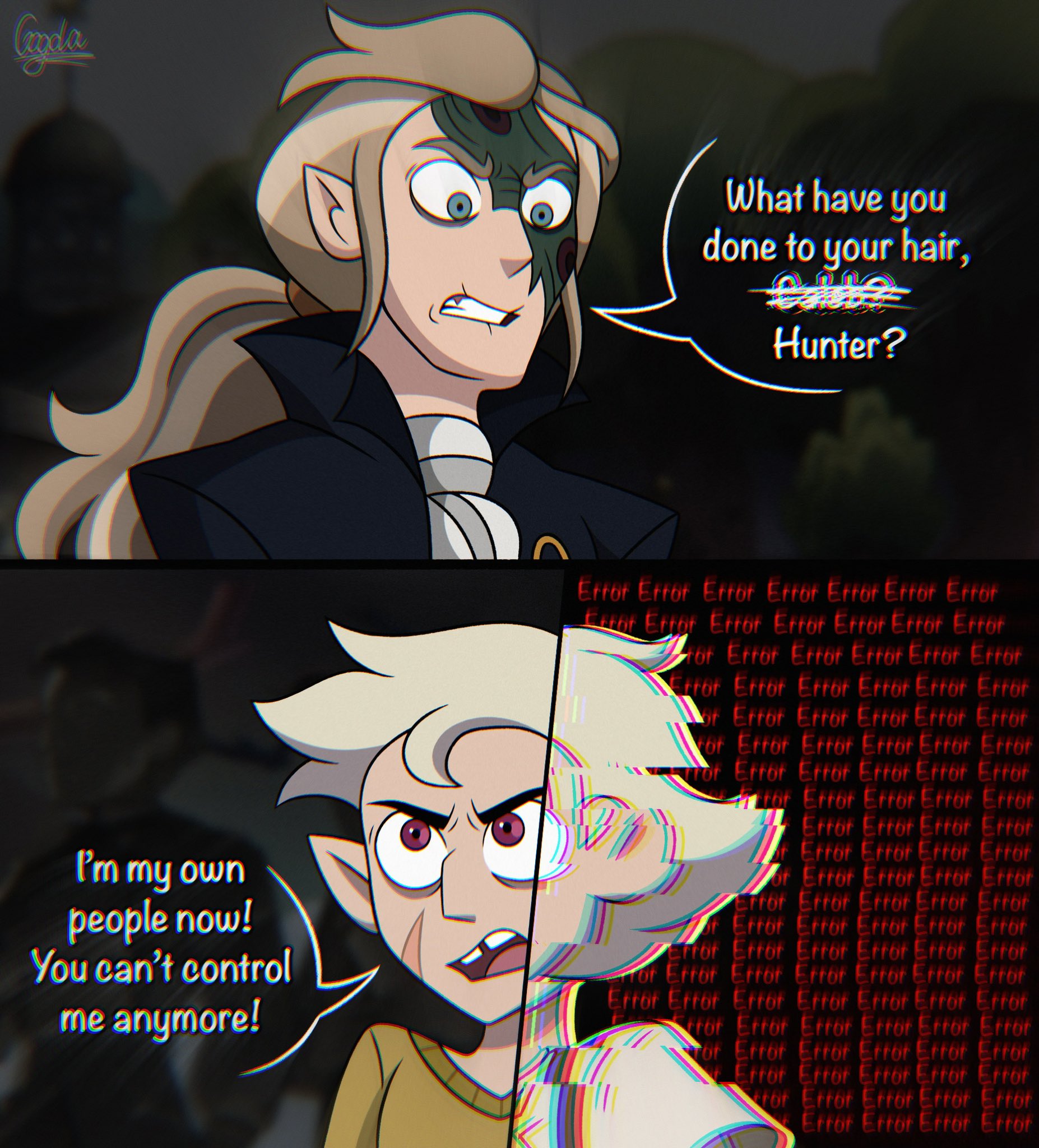 belos-reacts-to-c-a-l-e-b-s-hunter-s-new-hairstyle-fandom