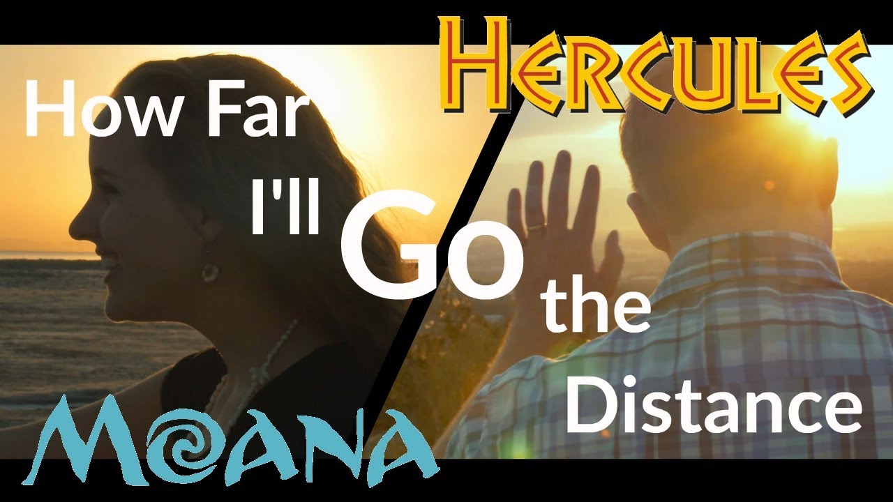 How Far I Ll Go The Distance Moana Hercules Song Mashup Fandom