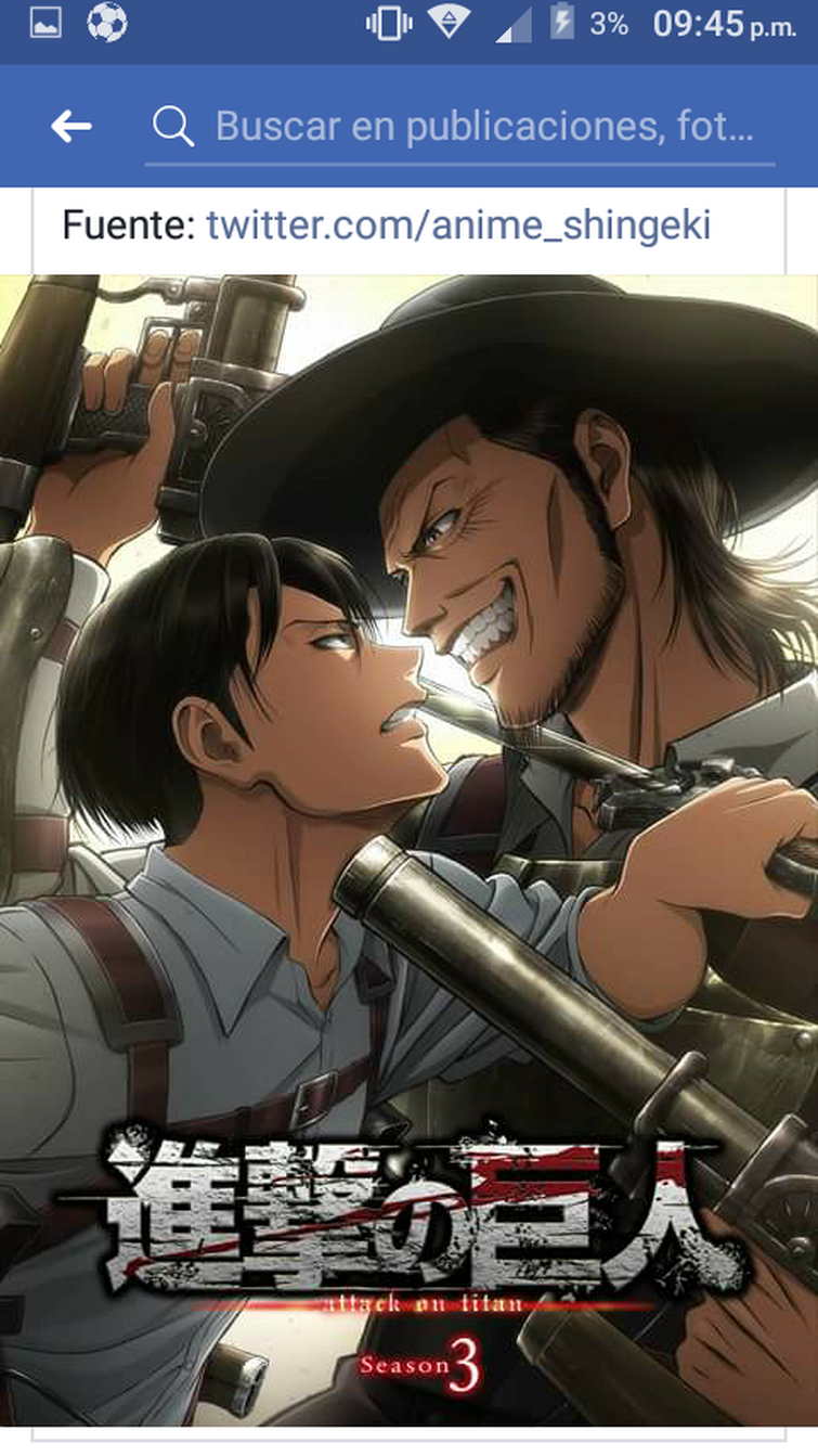 Shingeki no kyouin temporada 3