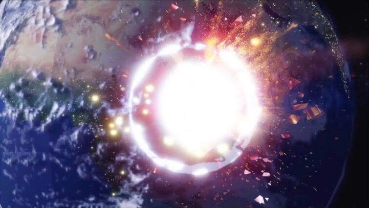 Moon gets Exploded - Roblox Animation