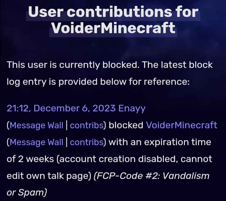 All posts by VoiderMinecraft