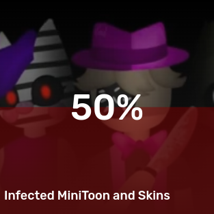 Looks Like Infected Minitoon And Skins Won The Poll Fandom - roblox minitoon hat