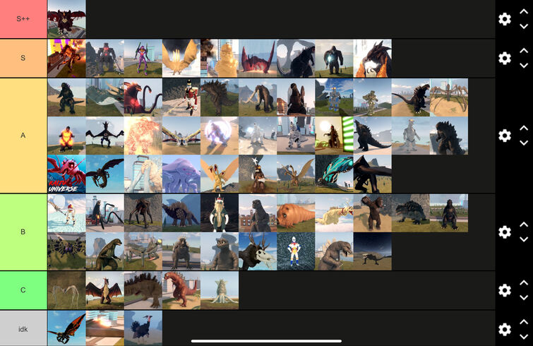 Kaiju Universe tier list - pick the best Kaiju