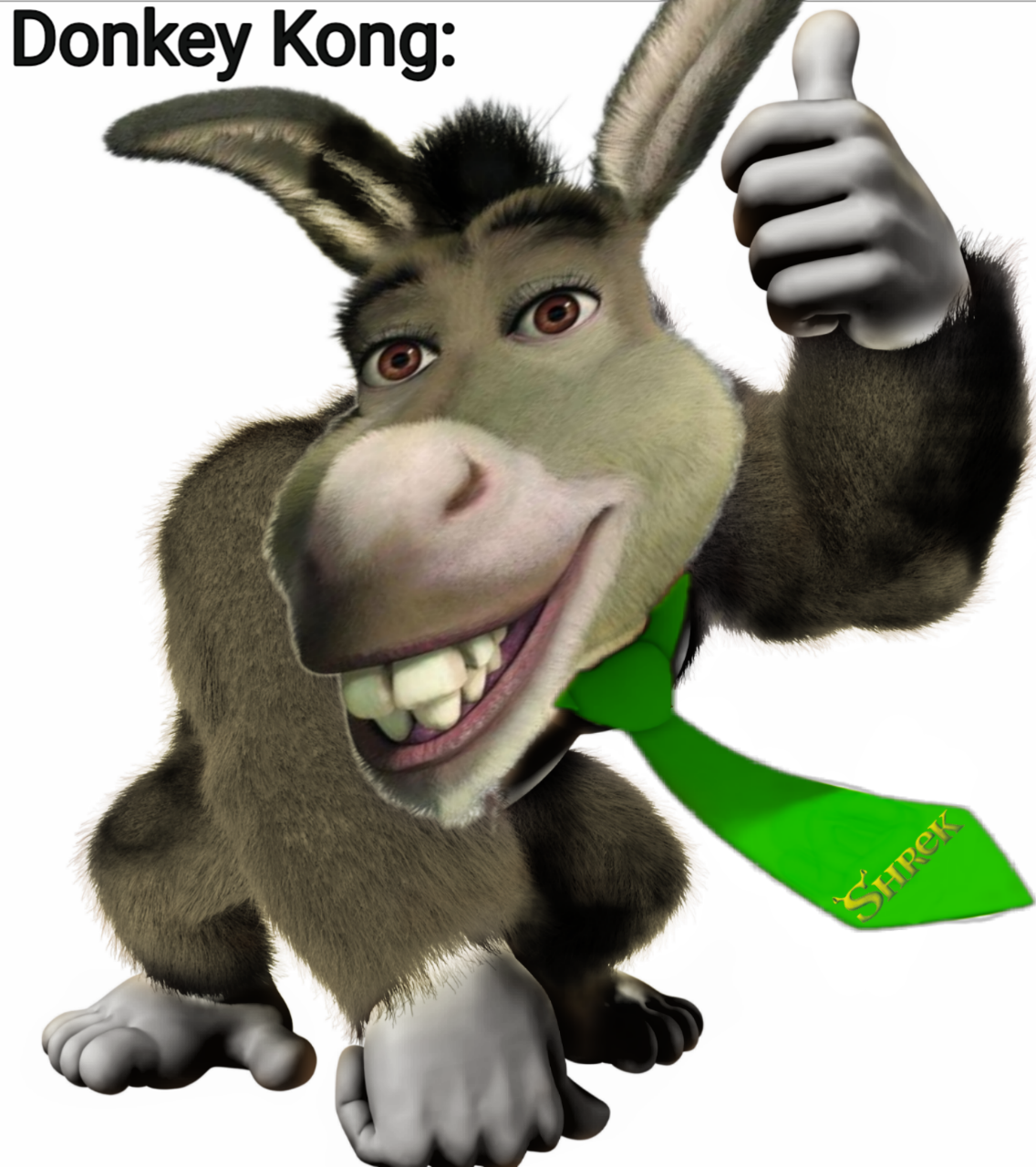 Buff Shrek Donkey