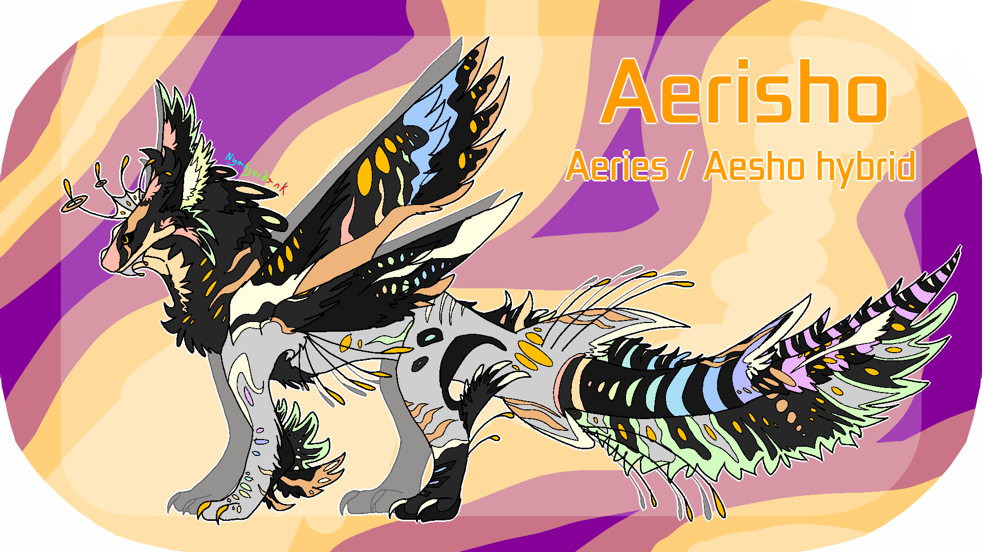 Aeries / Aesho hybrid drawing creature hybrids pt1 Fandom