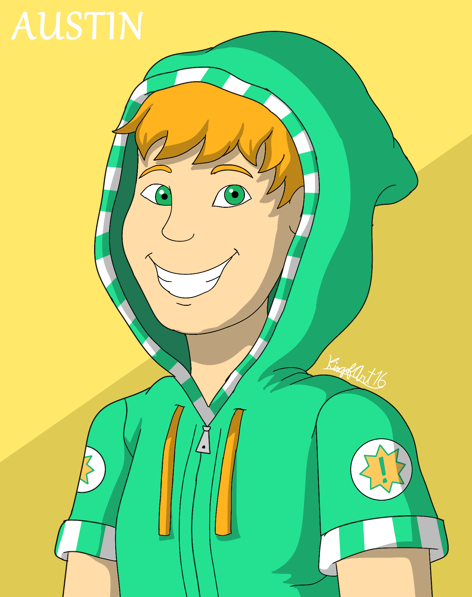This is my latest version of Austin. I already added it to his fanart ...