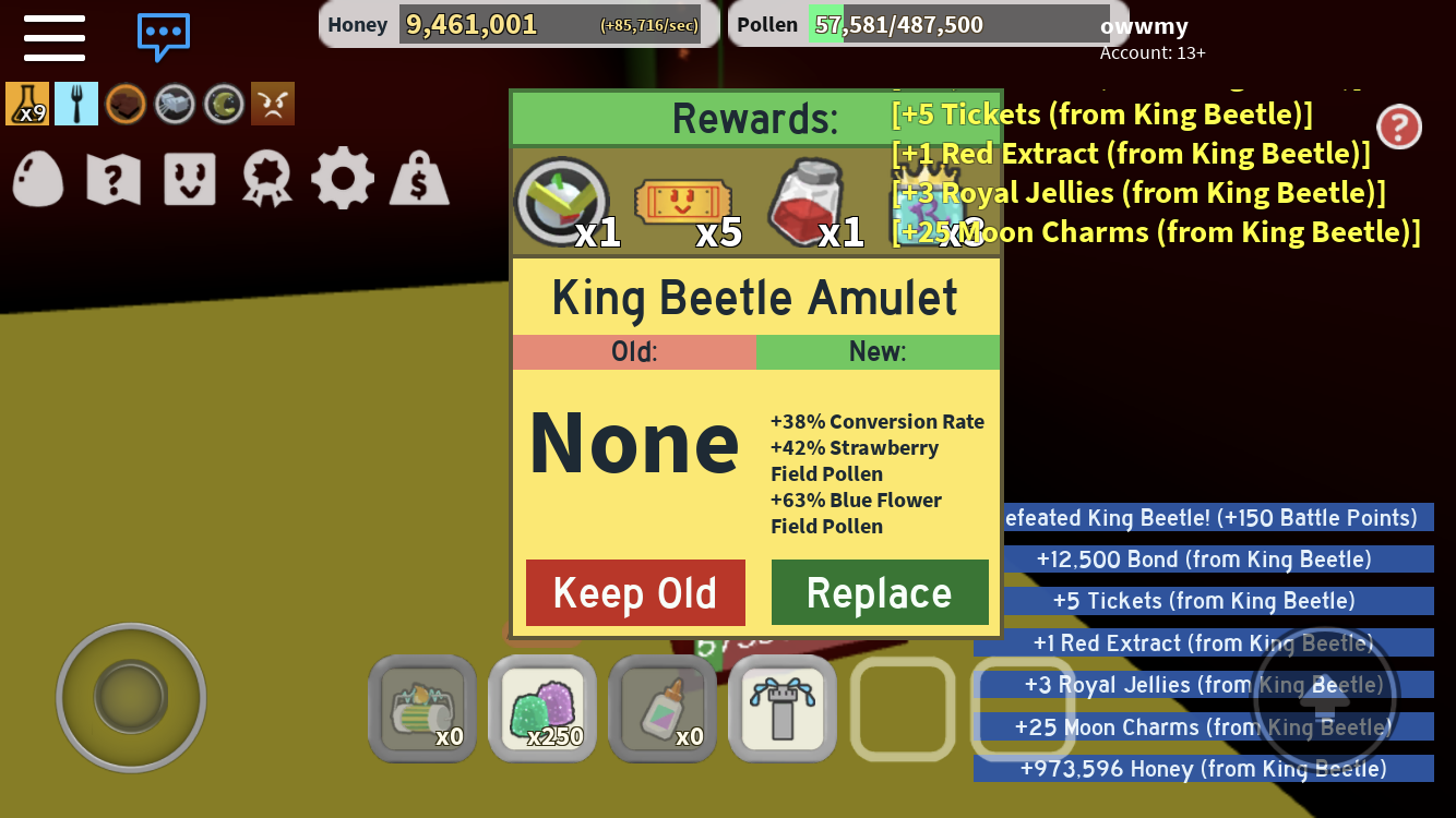 Got this from King Beetle, is it rare? : r/BeeSwarmSimulator