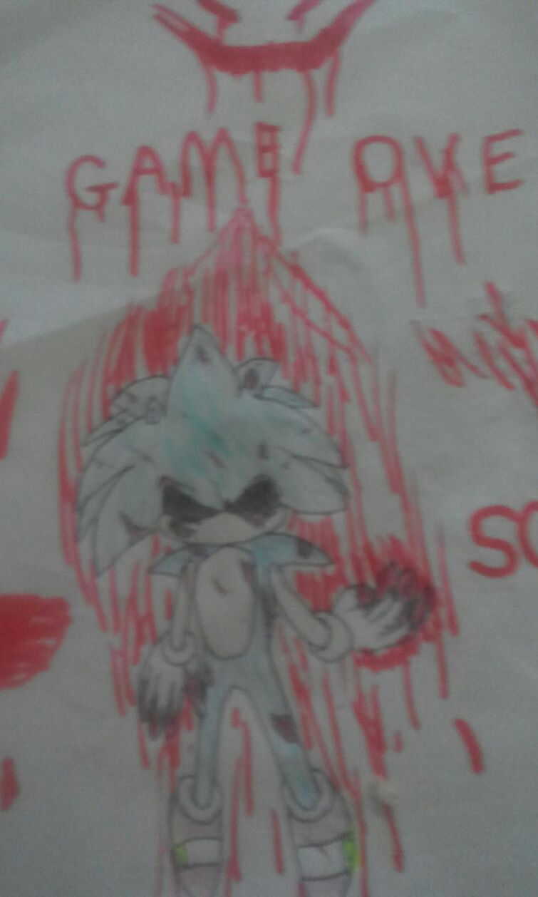 meu desenho do sonic. EXE