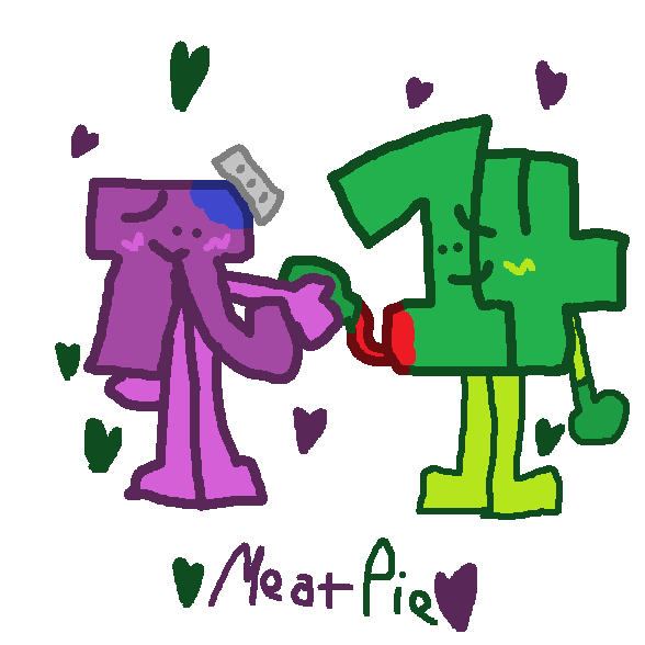 meatpie fanart (tw slight blood because fourteen is fourteen) Fandom
